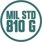 MIL STD 810 G certified