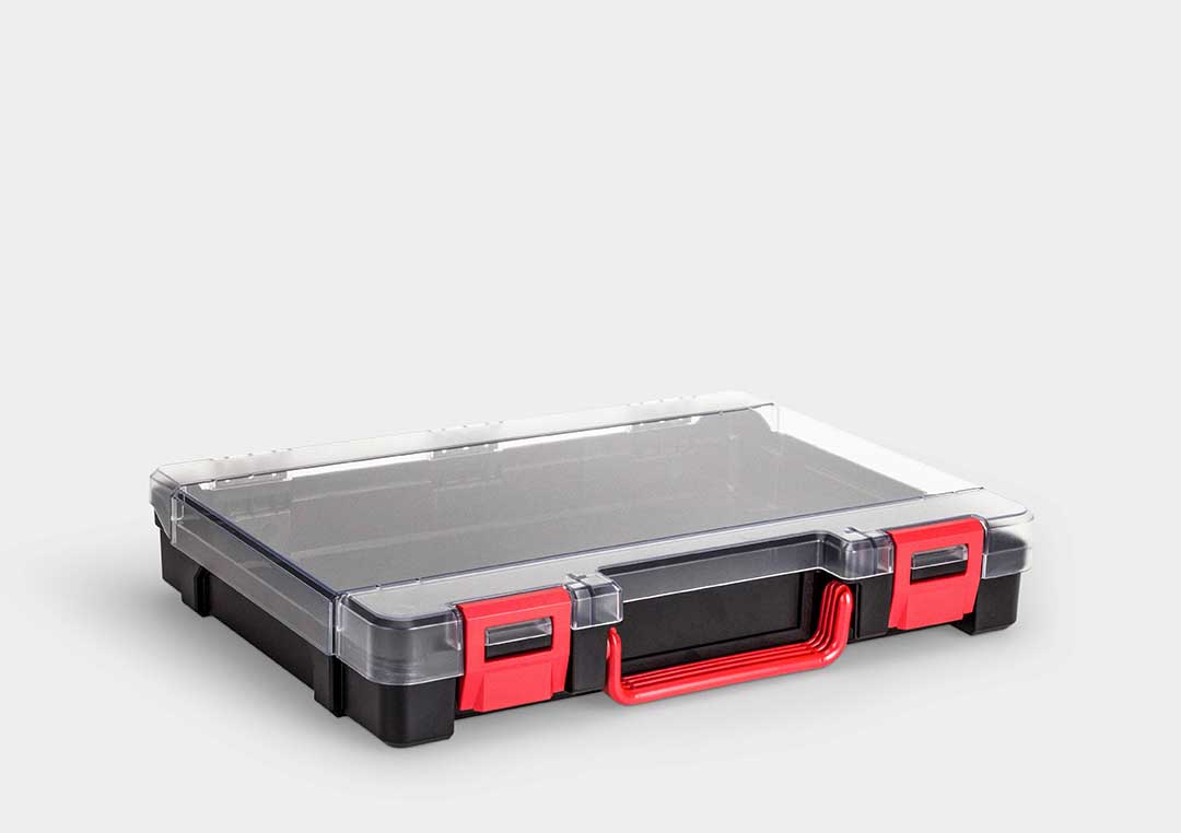 RoseCassette — structured transparent protective carry case
